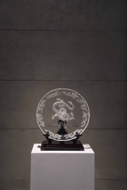 The Nine Dragons Plate - a Sculpture & Installation Artowrk by Yue Wu